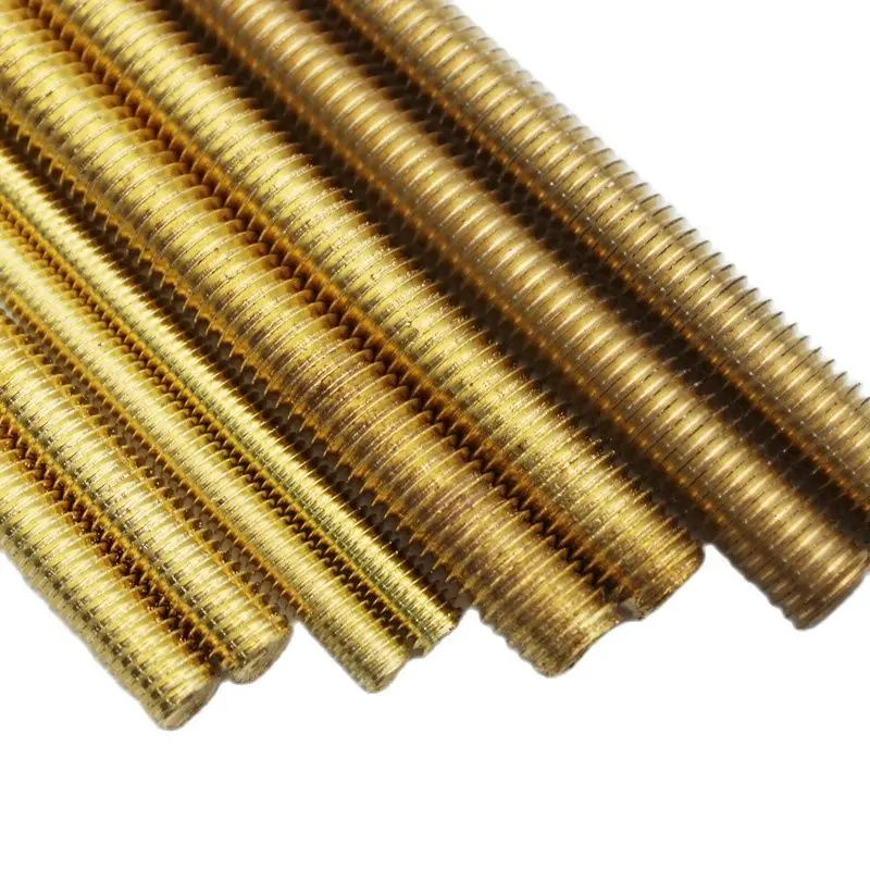 

Brass Threaded Bar 250mm Studding Rod Fastener M2 M2.5 M3 M4 M5 M6 M8 M10 M12 M14 M16 M18 M20