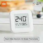 Электронный термометр Xiaomi Mijia, электронный цифровой гигрометр с чернильным экраном, Bluetooth, для умного дома