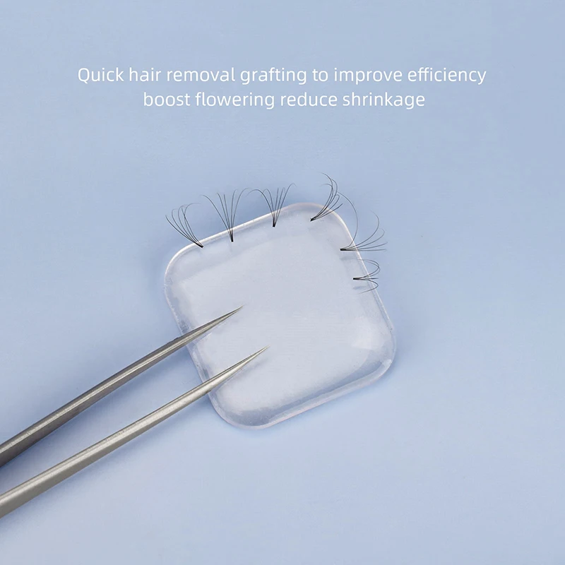 

10 шт. Гибкая силиконовая ресница расширение паллет стойки Подставка держатель ресницы инструмент многоразовый отдельные ресницы легко Пал...