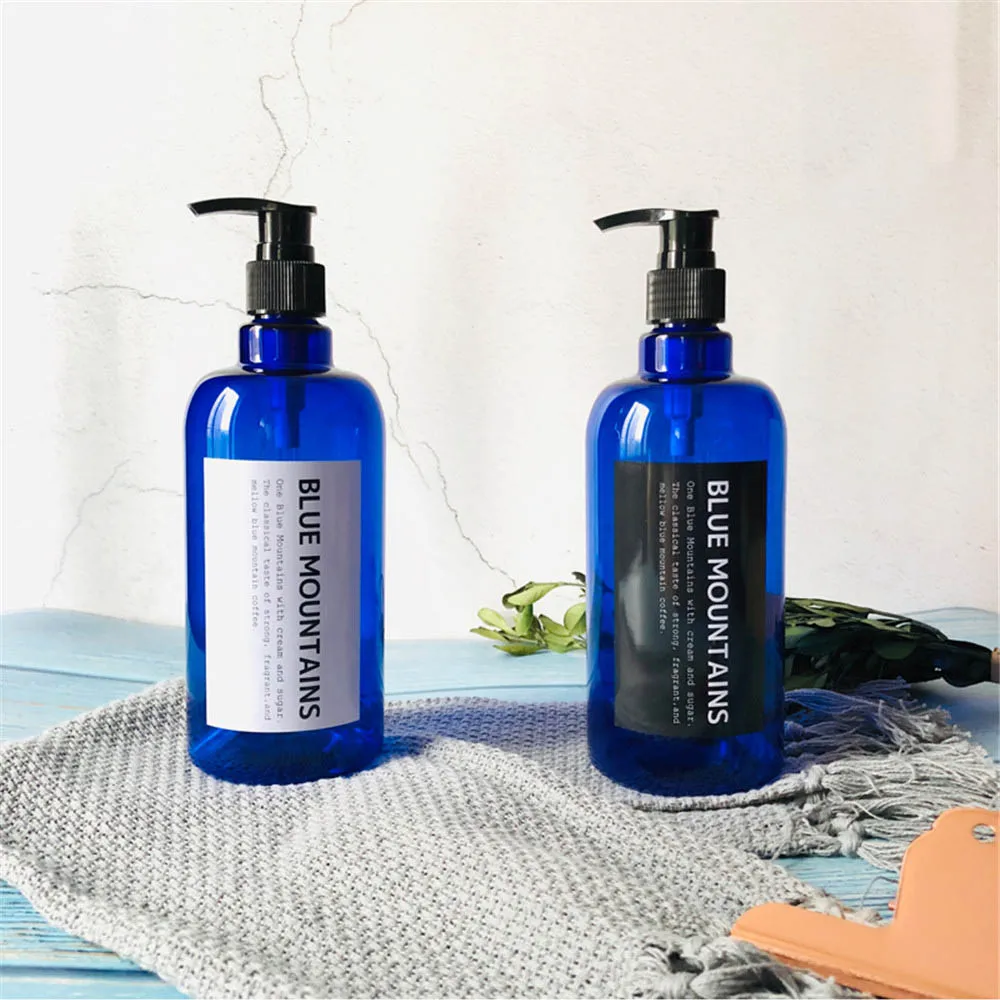 500 мл бутылка для хранения жидкости ванны Ins Chic косметический лосьон Sub Bottle