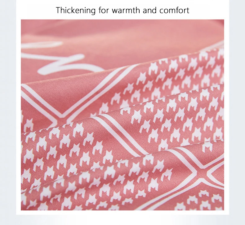 

Autumn Winter Thicken Warm Quilt Blanket Double King Queen Bed Cover Bedding Skin-friendly Printed Comforter Home Hotel Duvets