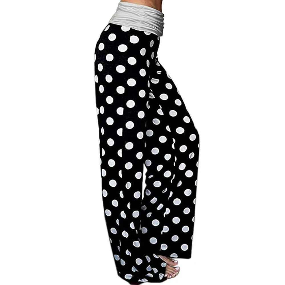 

Large Plus Size Palazzo Joggers Women's Pants Female Sports Pants For Women Trousers Wide Leg Pant High Waist Sweatpants Baggy