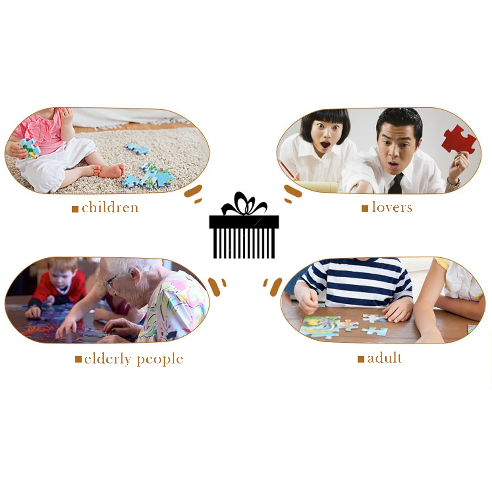 

Wooden Puzzle Toys 25 Pieces Animal Educational Children Merry Interesting Toys Personalized High Quality Gift