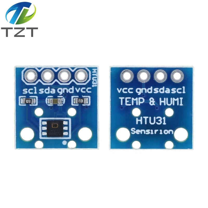 Модуль датчика температуры и влажности HTU31D высокоточный датчик HTU21D обновленная