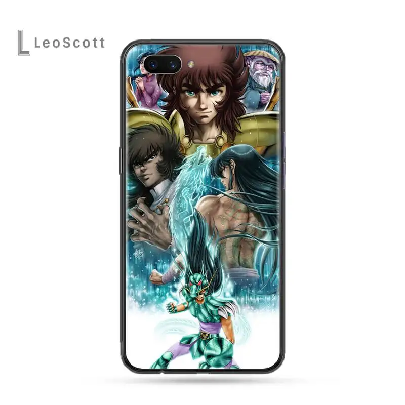 

Saint Seiya Nostalgia cool Anime Phone Case For OPPO F 1S 7 9 K1 A77 F3 RENO F11 A5 A9 2020 A73S R15 REALME PRO