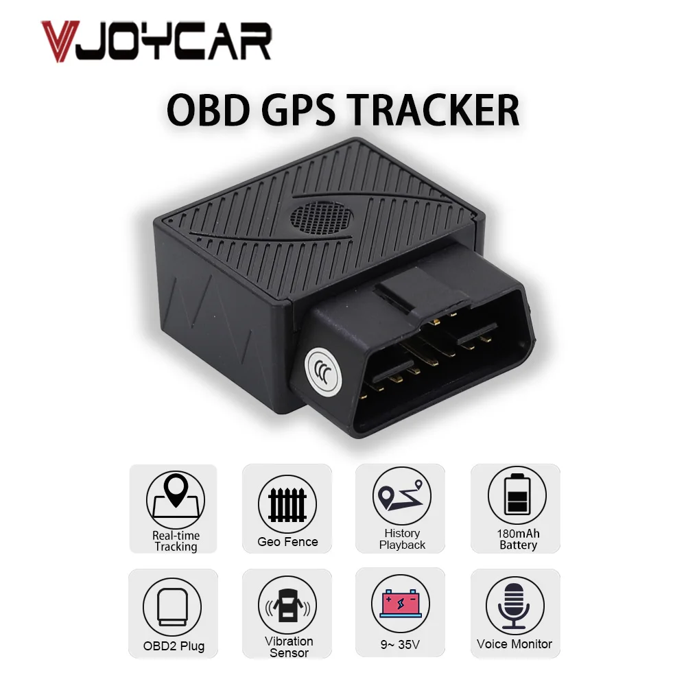 2021 New OBD Car Truck GPS Tracker Voice Monitor OBDII Vehicle Tracking Device GPS Locator Easy Installation Free APP Tracking