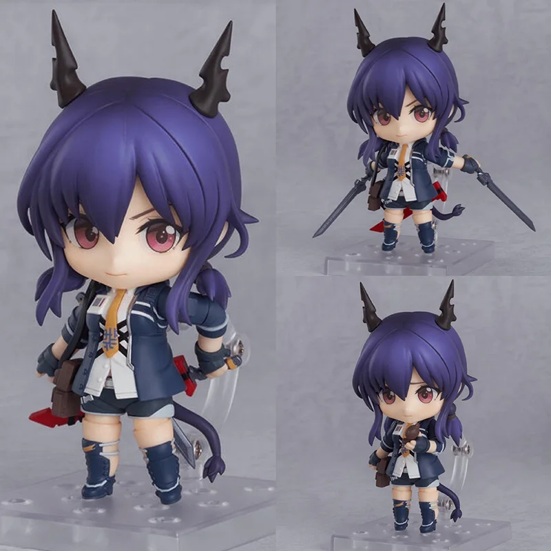 

Toys Arknights Anime Action Figures Chen Q Version 1422# Cute Beautiful Girls 10cm PVC Action Figures Party Collection Gifts Toy