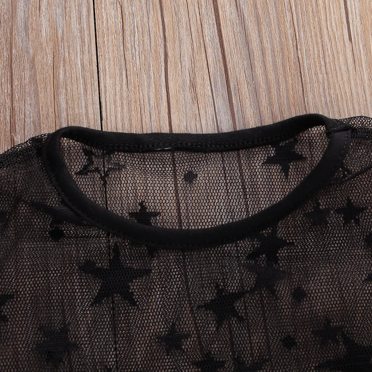 Женский модный костюм из 3 предметов для маленьких девочек черный жилет + топ с