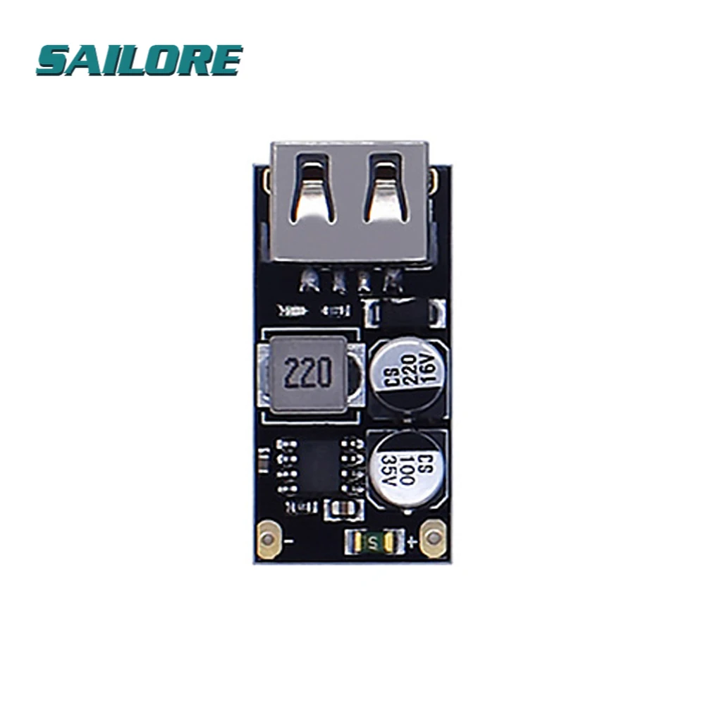 

Dual 2 Double Four USB Fast Charger Buck Module Single Port 24W Support QC2.0 QC3.0 QC 2.0 3.0 Input 6V- 30V Car Vehicle Board