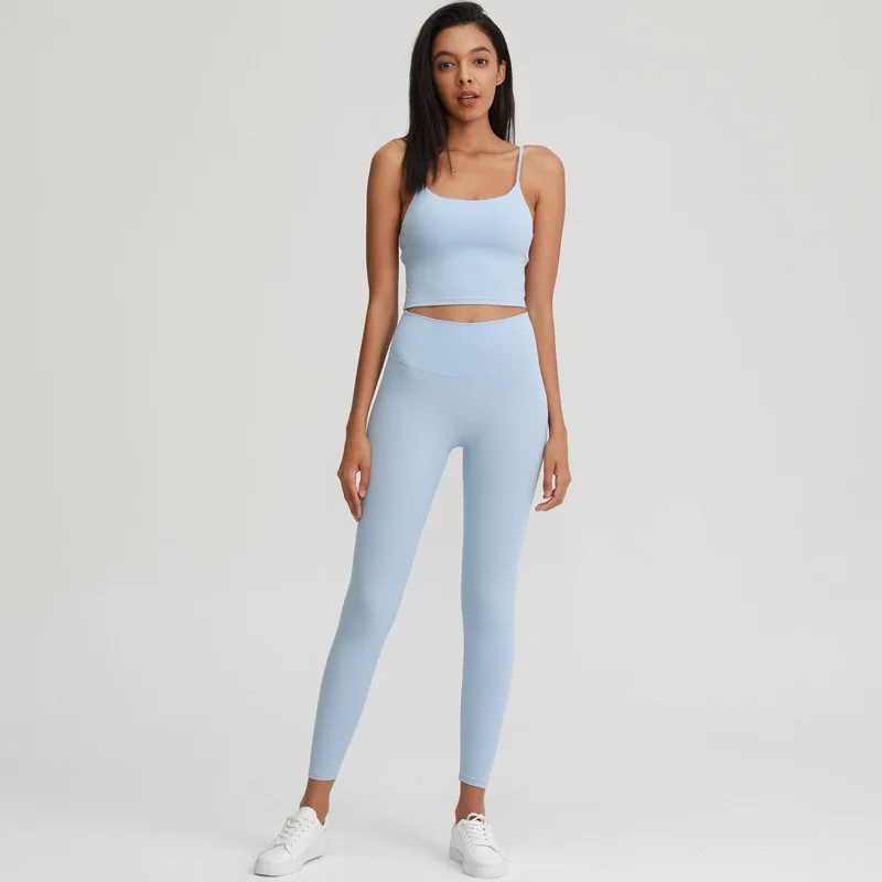 Комплект для йоги Naked Feel женский спортивный костюм одежда спортзала комплект