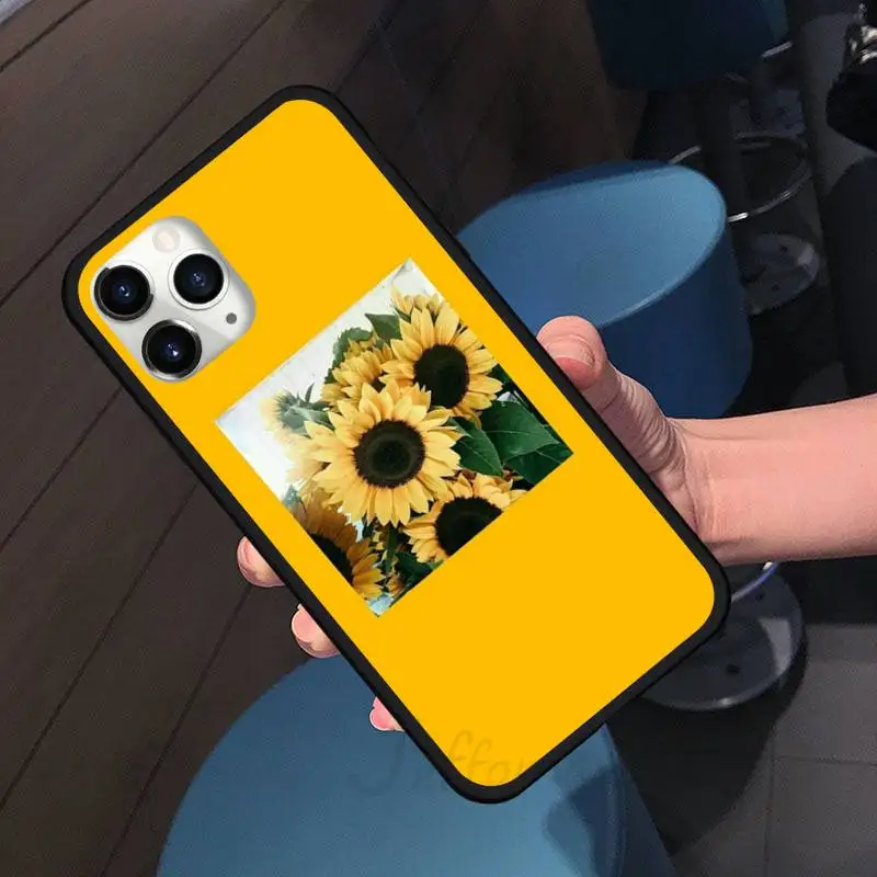 

Rose Sun flower airplane art Phone Case for iPhone 11 12 pro XS MAX 8 7 6 6S Plus X 5S SE 2020 XR shell cover funda