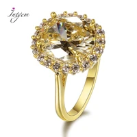 luxury 925 sterling silver spinel rings gold color finger ring wedding engagement cubic zirconia rings for women gift wholesale