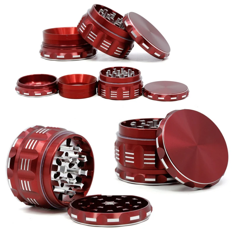 1 шт. Полигональная форма шлифовальный станок 63 мм дымовая трава 4 слоя устройство