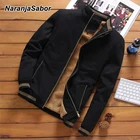 Куртка NaranjaSabor мужская повседневная, крутая модная бейсбольная уличная одежда в стиле хип-хоп, пальто, приталенный силуэт, брендовая одежда, N553