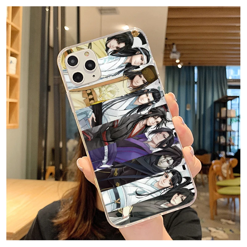 Защитный чехол Grandmaster Mo Dao Zu Shi MDZS аниме для телефона iPhone 12 11 Pro Max X XR XS 8 7 6 6S Plus Mini