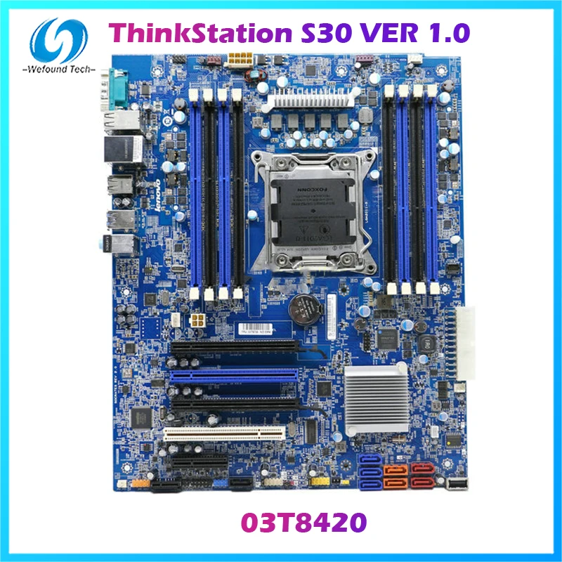 Verkauf Workstation Motherboard Für Lenovo ThinkStation S30 LGA2011 X79 03T8420 03T6736 C602 VER: 1,0 V2 Vollständig Getestet, Gute Qualität