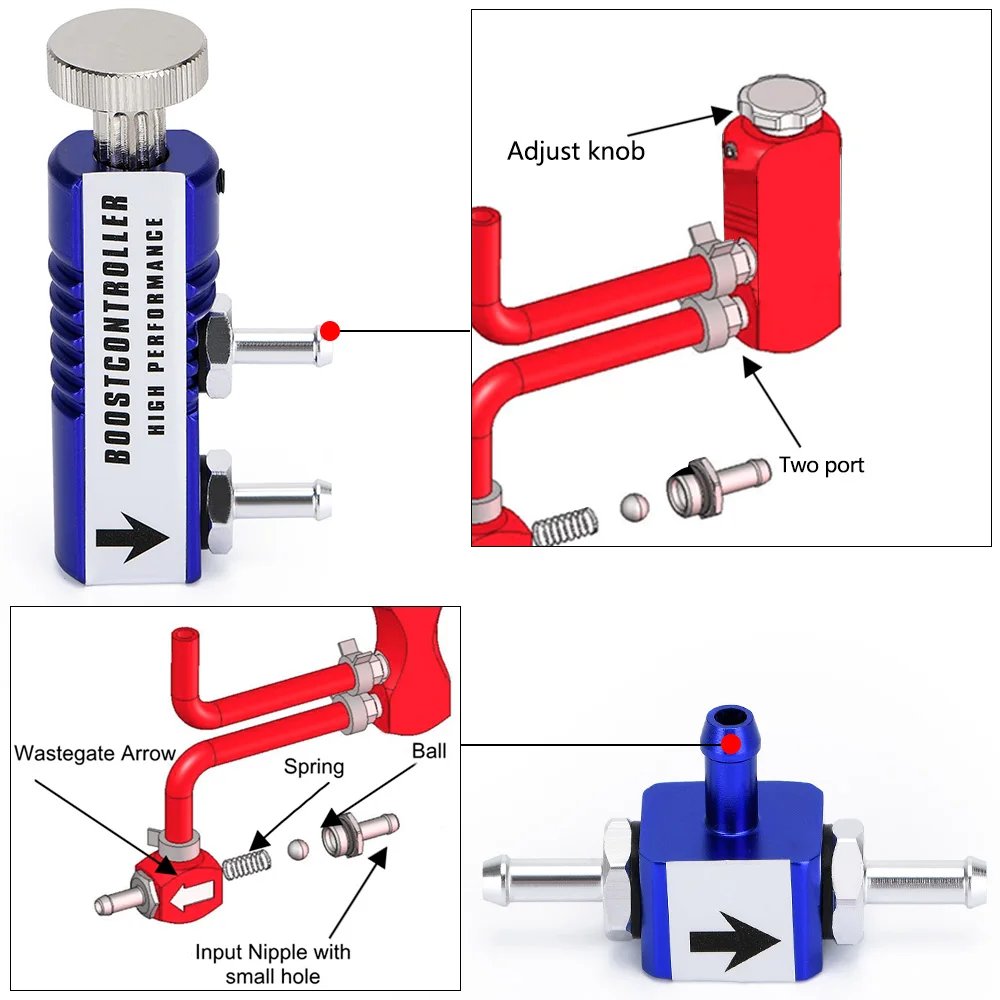 LZONE Универсальный Регулируемый ручной контроллер TURBO BOOST KIT 1 30 PSI в кабине CONTROL