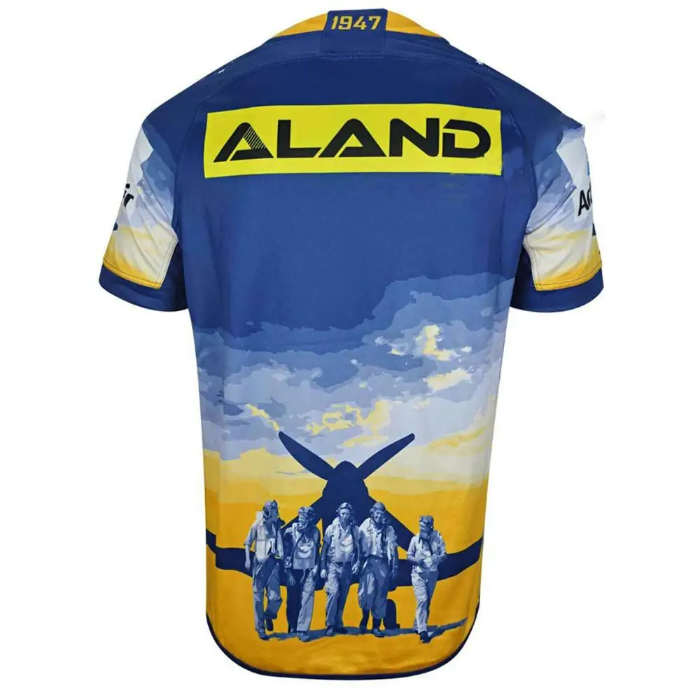 

2020 Parramatta Eels ANZAC Rugby Jersey Sport Shirt S-5XL