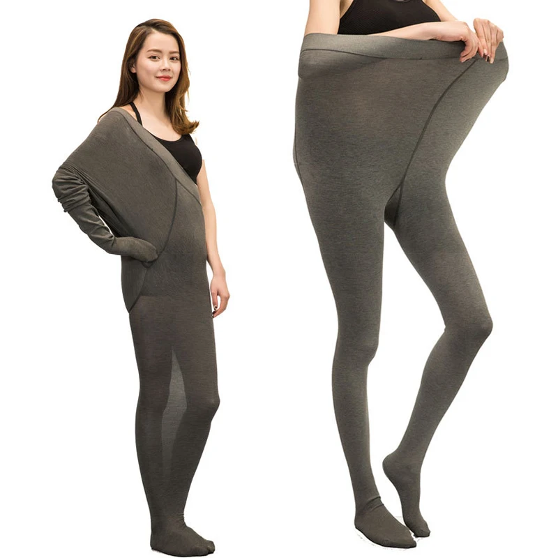 Новые бархатные плотные зимние колготки черного и серого цвета супер большого