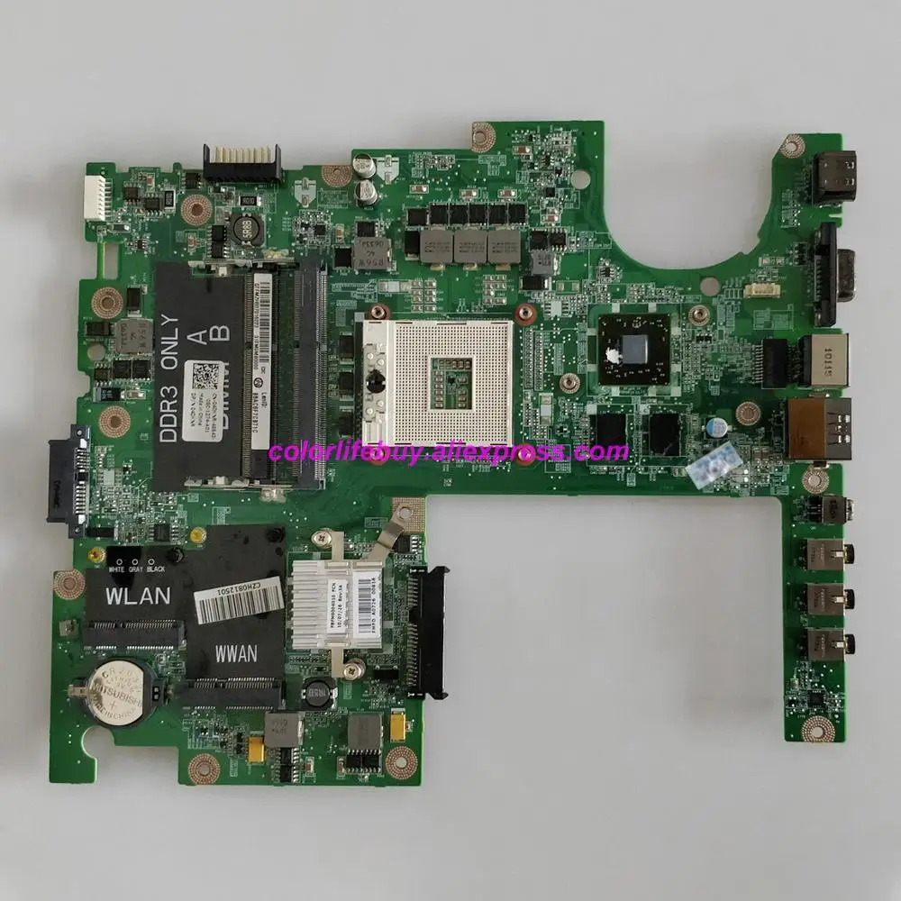 Genuine 4DKNR 04DKNR CN-04DKNR DAFM9CMB8C0 HM55 w HD5470 1GB Laptop Motherboard Mainboard for Dell Studio 1558 S1558 Notebook PC