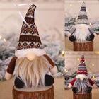 Лидер продаж, милая Рождественская кукла, кулон, Рождественская елка, мини-подвесная кукла, украшения для дома LBV