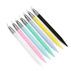 1 шт. нескользящий металлический универсальный нож инструменты бусины резная ручка Скальпель с 12 лезвиями Сделай Сам Изготовление ювелирных изделий