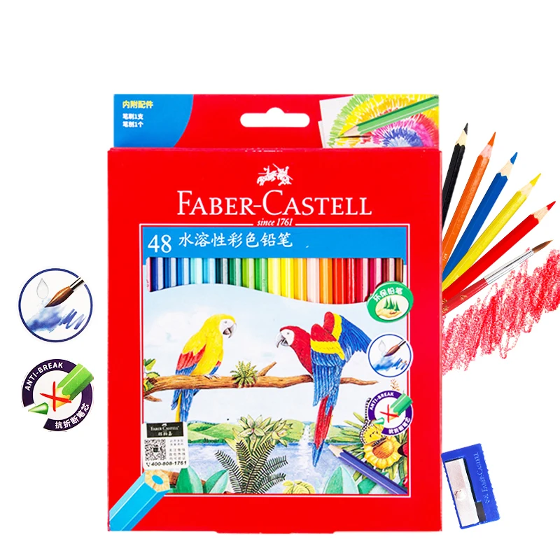 

Faber Castell 36/48 цветные карандаши для офиса, школы, детей, рисования, принадлежности для карандашей