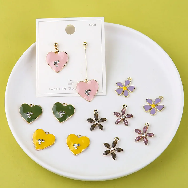 Серьги для женщин 6 шт. корейские модные женские аксессуары серьги с милым