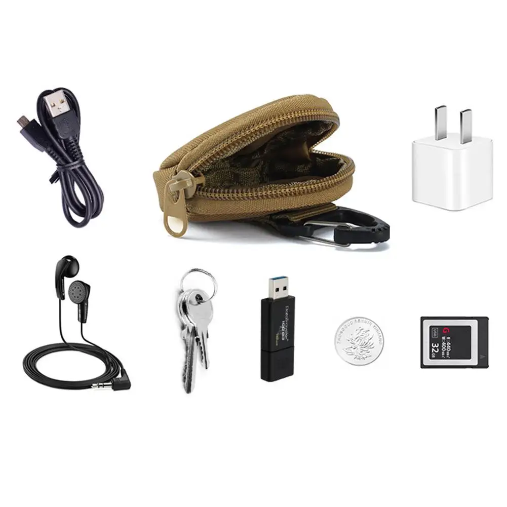 Тактический чехол для EDC мини держатель ключей мужские кошельки сумка в стиле