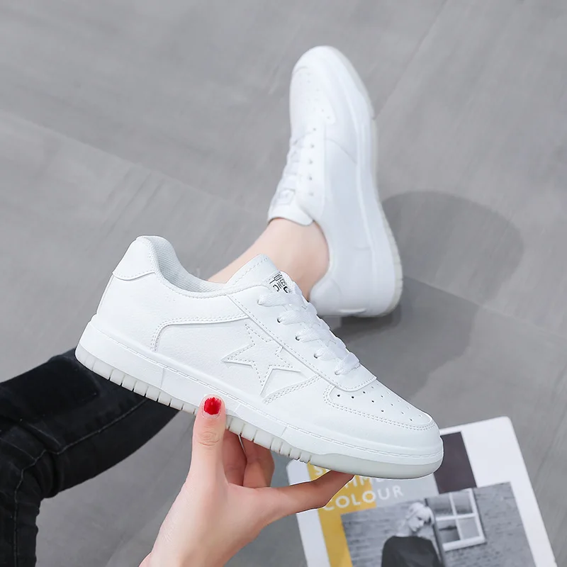 

Small White Shoes Woman 2021 Spring And Autumn New Fashion Shoes Canvas With Summer Breathable Casual Sports Shoes Fashion Shoes
