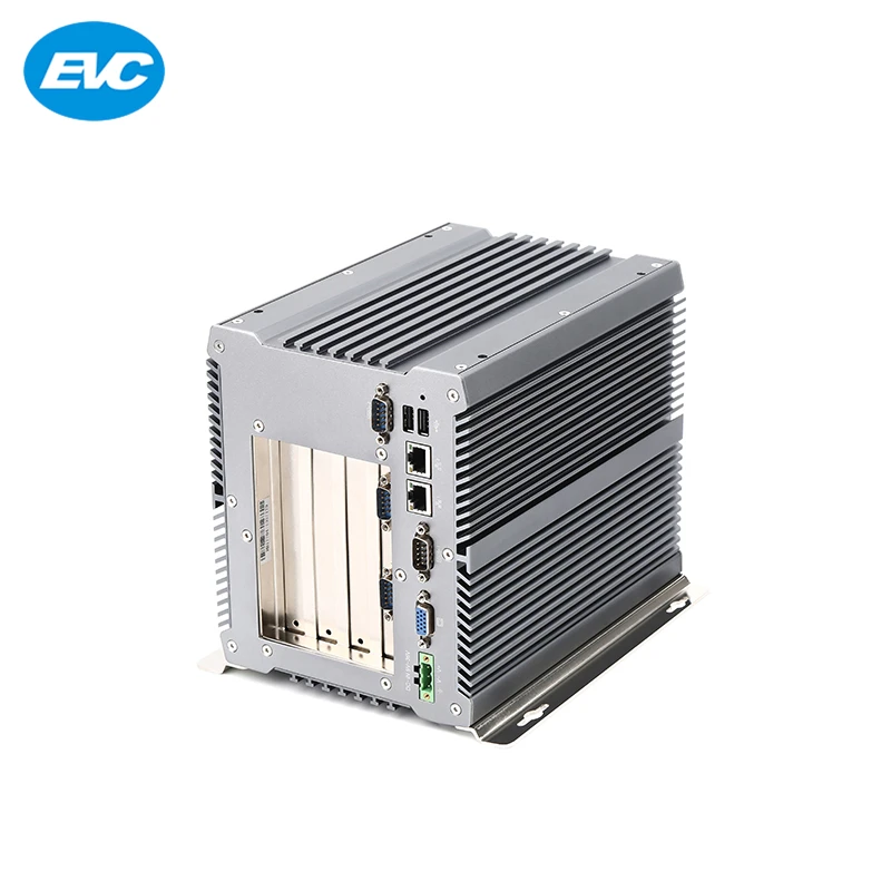 industrial portable small computer intel core i7 i5 cpu processor alloy case fanless embedded box pc with 2PCI 6USB PCIE | Инструменты