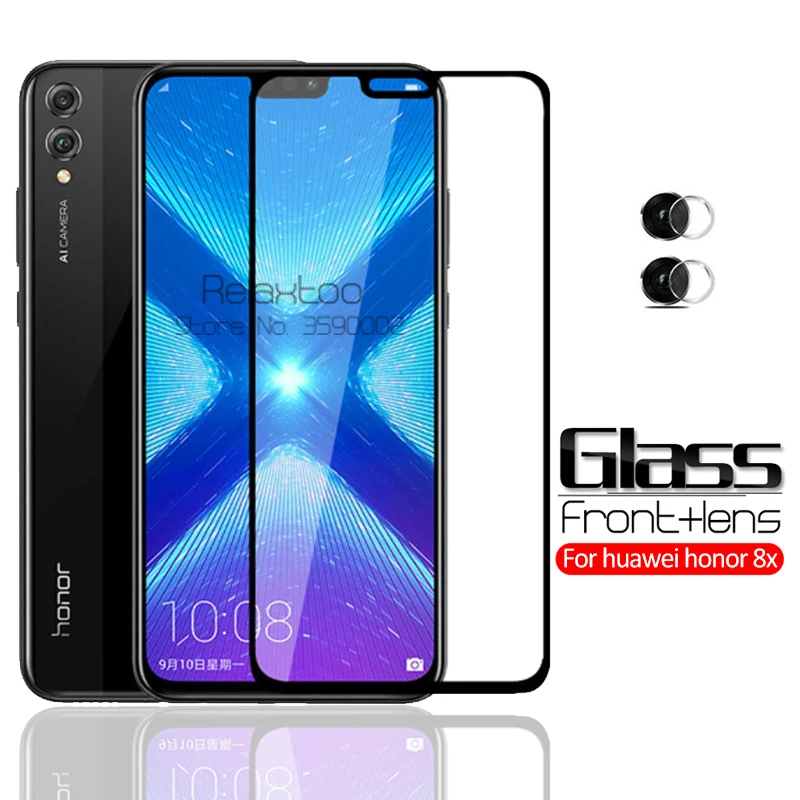 Защитное стекло для камеры 2-в-1 для huawei honor 8x jsn-l21 6,5 дюйма, на honor 8 x, honor 8x, hnor, xonor, 8x