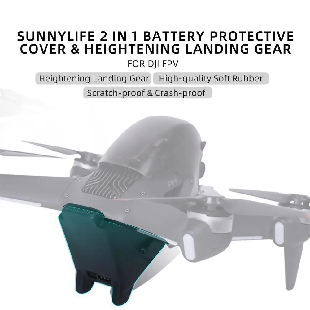 

Защитный чехол для аккумулятора дрона, мягкий резиновый чехол с защитой от царапин, защитный чехол для аккумулятора, аксессуары для дрона DJI...