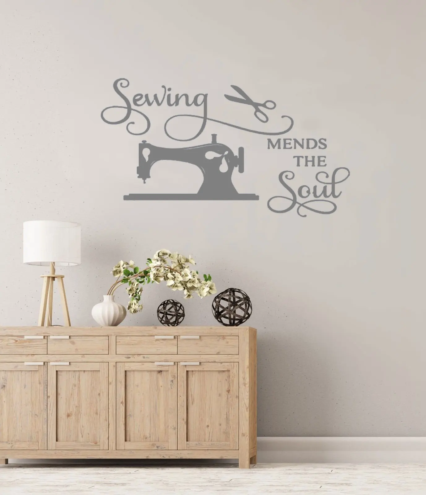 Шитье меняет душу шитье узор комнатные декоративные настенные наклейки