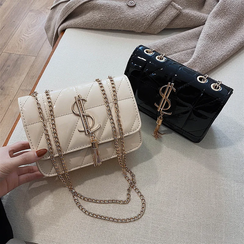 Женская Роскошная брендовая маленькая сумка через плечо женская дизайнерская