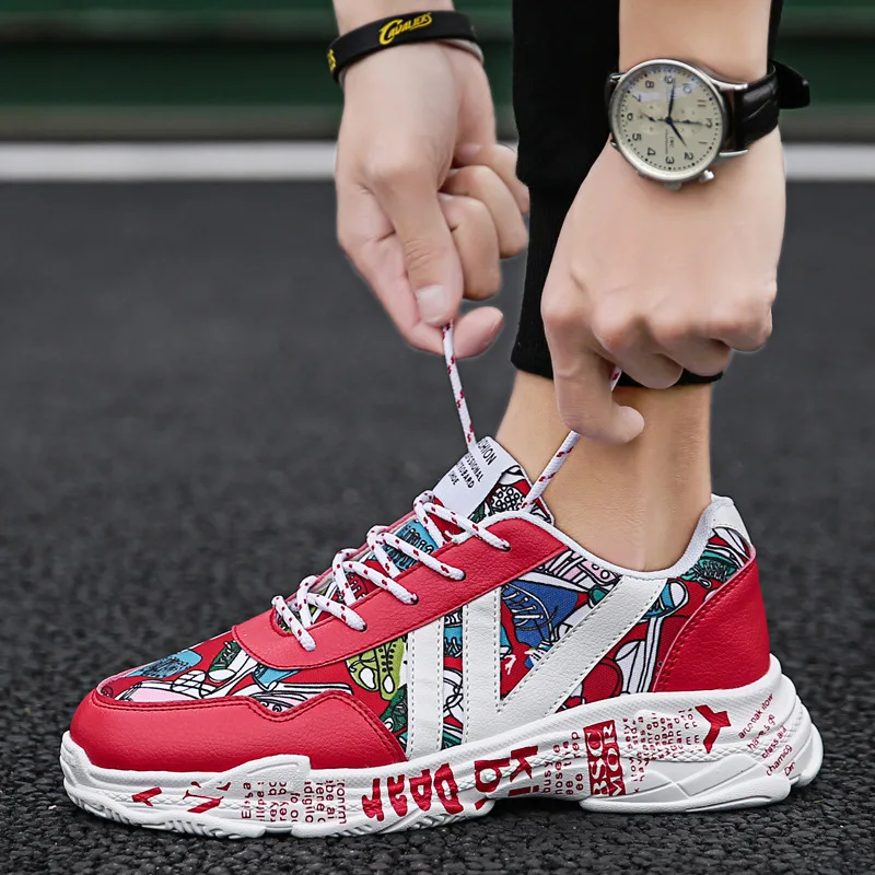 INS/модные кроссовки для папы Kanye West светильник дышащая мужская повседневная обувь