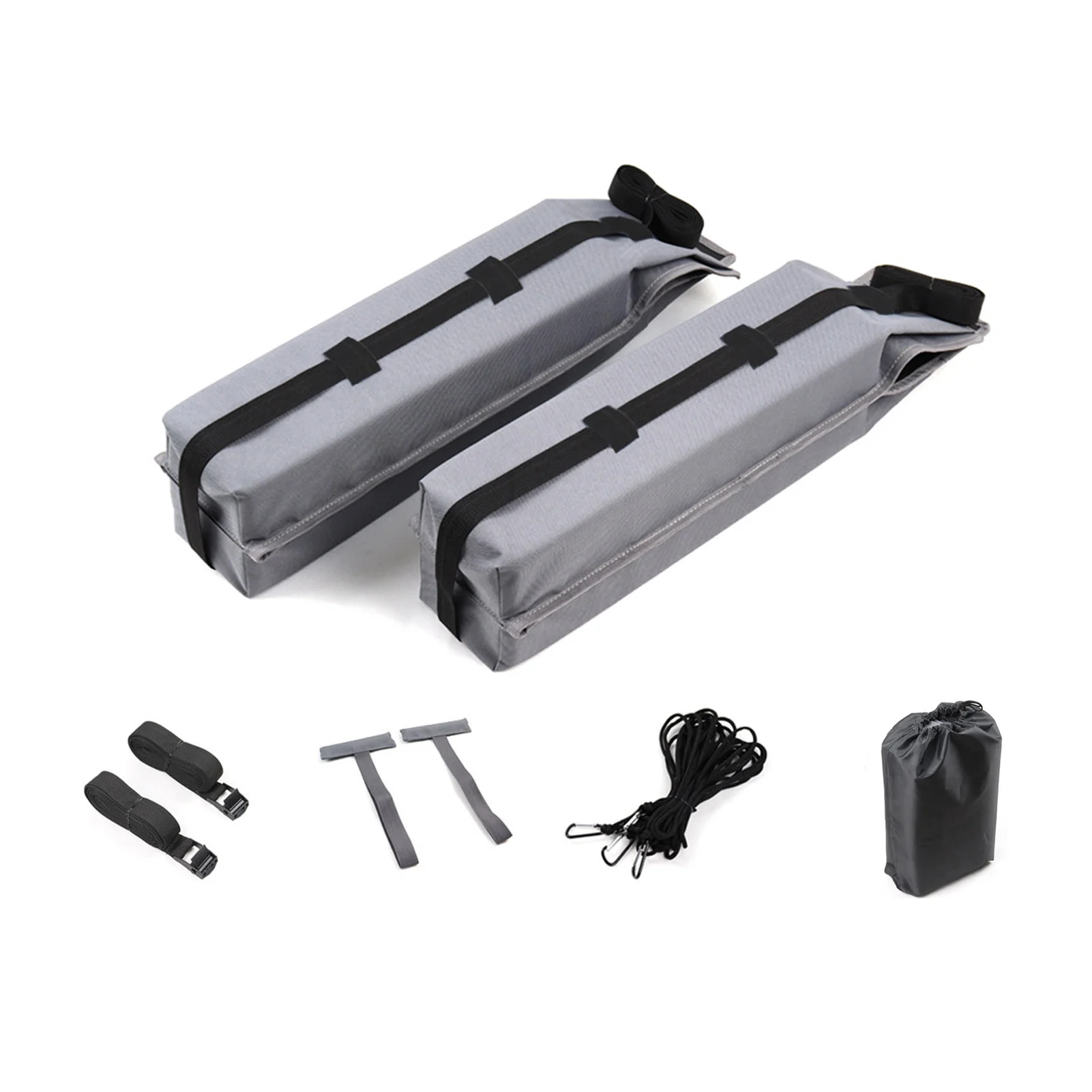 

Universal Car Soft Roof Rack Space Saving Easy To Install Luggage Bracket Suitable For Cars Without Roof Beam To Carry Surfboard