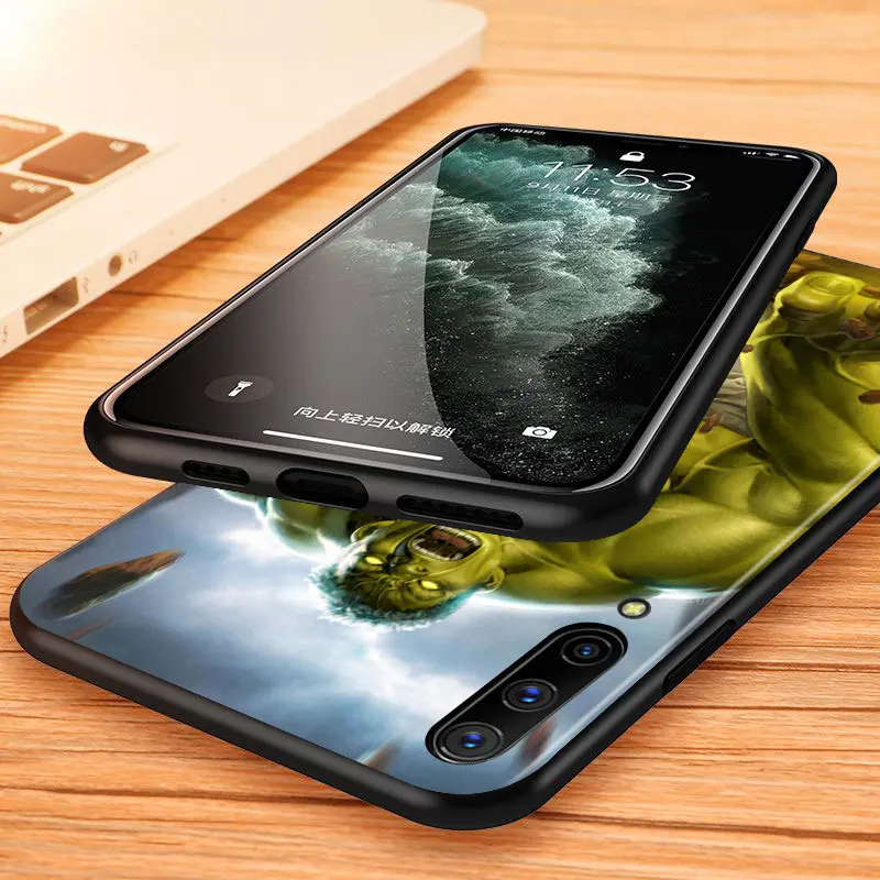 

Marvel The Hulk for Samsung A2 A10 A20 A30 A40 A50 A60 A70 A80 A90 Core E S TPU Black Phone Case