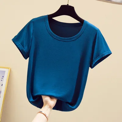 

T Shirt yellow Women Clothes 2020 Fashion Tee Top Fashion Cotton Ladies Tee Shirt