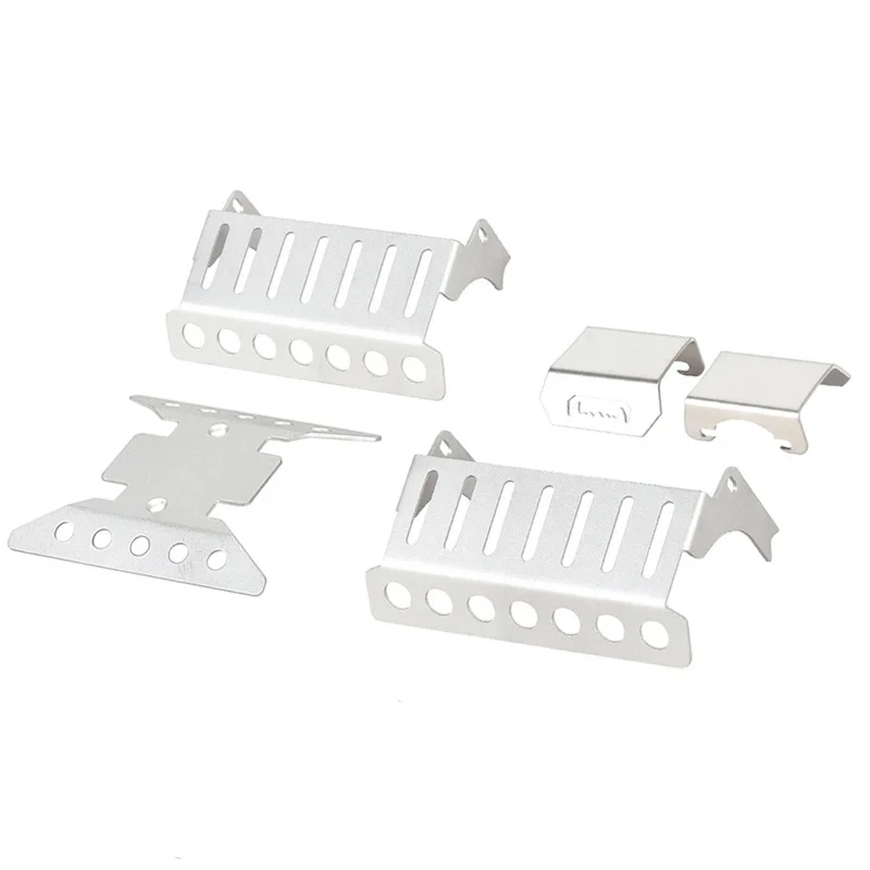 5 шт. защита осей из нержавеющей стали бронированная противоскользящая пластина