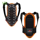 WOSAWE детский мотоцикл броня задняя позвоночника протектор для катания на роликовых коньках для верховой езды лыжный поддержка спины детский спасательный жилет куртки для защиты