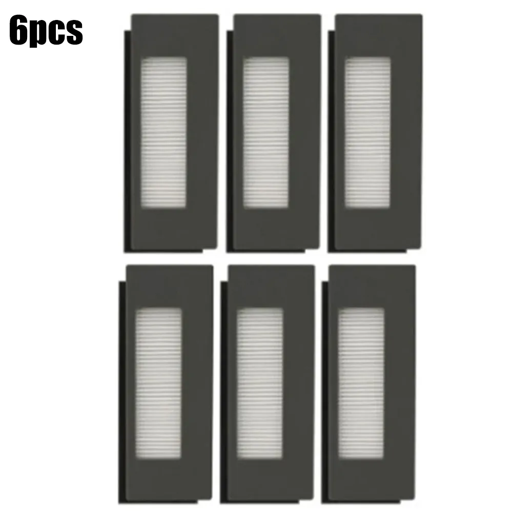 

6 Pieces Filter And 6 Pieces Sponge Filter For Ecovacs DEEBOT DE5G Robotic Vacuum Cleaner Spare Parts Household Cleaning Tool