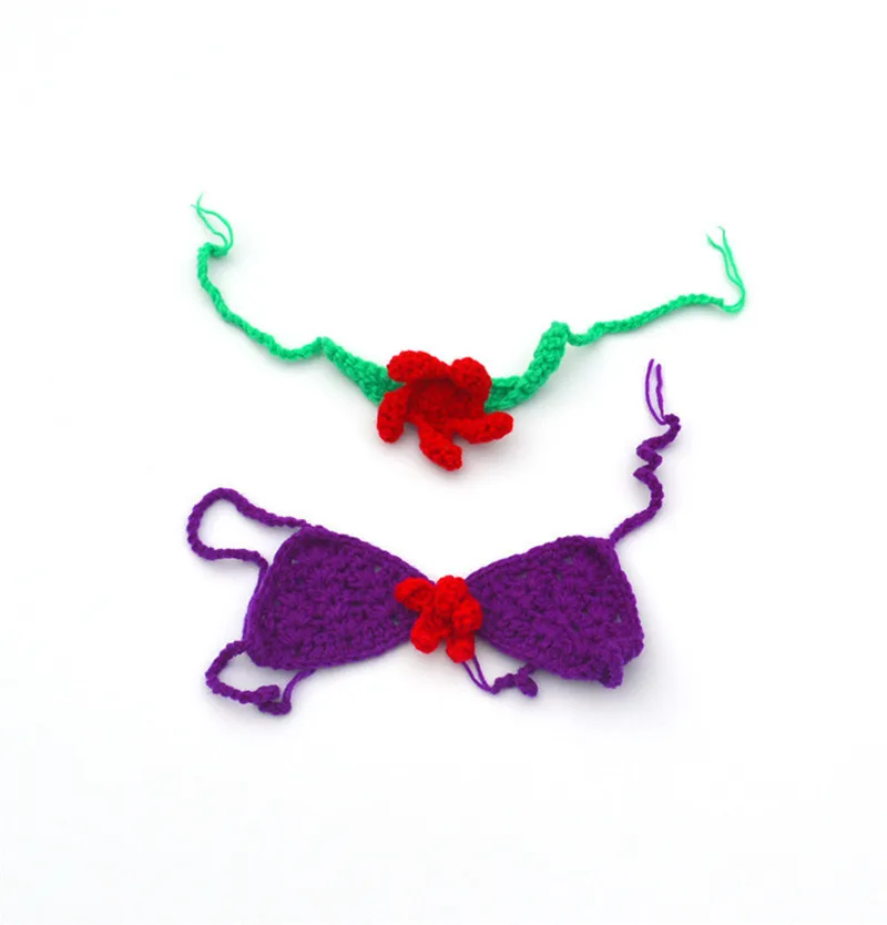 

Newborn Photography Clothing Props Navy Sailor Mermaid Princess Snowman Baby Boys Girls Knit Outfits Photo Shoot Set Accessories