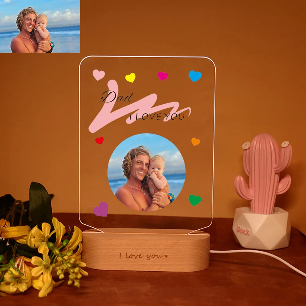 

Ночсветильник 3D, с USB-разъемом, под заказ