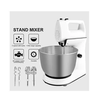 4l household small automatic dough mixer mixing table top whisk and cream egg whites