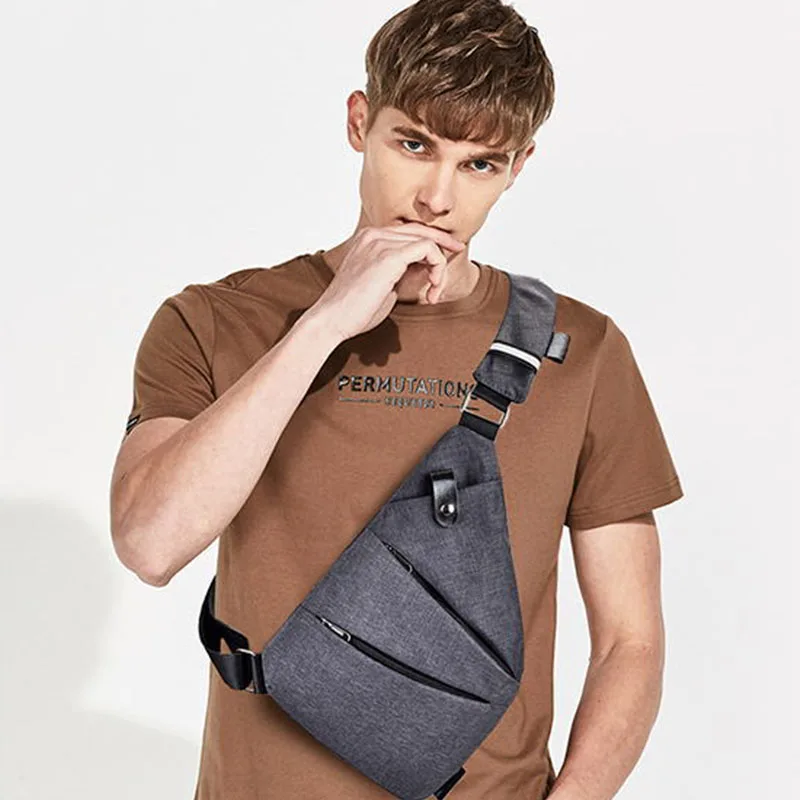 Men's bags Travel Business Fino Bag chest bag men Sport Single bags mens shoulder bags cross body pack Bag for man