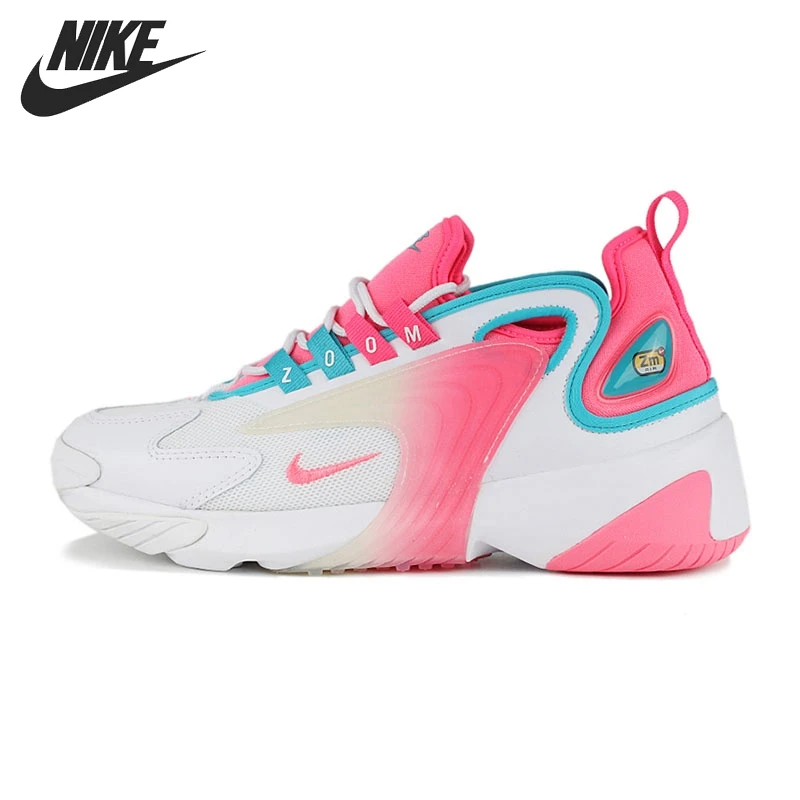 Новые оригинальные Кроссовки NIKE WMNS ZOOM 2K GEL женские кроссовки для бега|Беговая