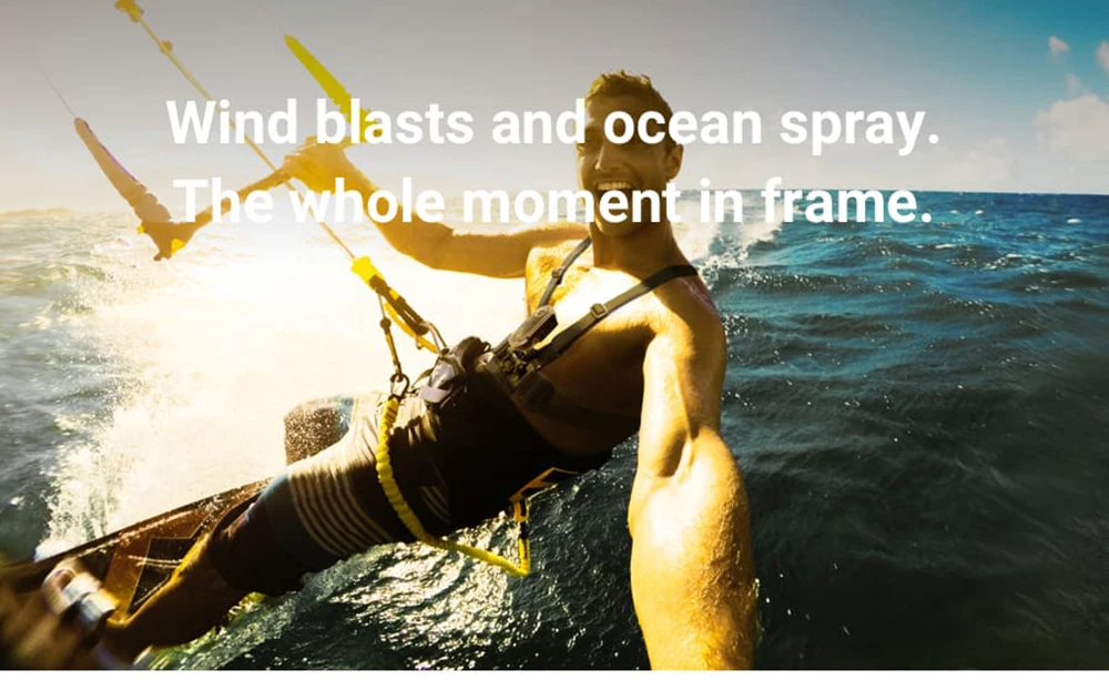 Insta360 ONE X 18MP 5,7 K фото экшн-камера с поддержкой Wi-Fi kiteboard, чехол для Гидроцикла