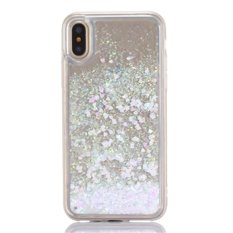 Жидкость чехол с сияющими блестками для huawei Коврики 20 Pro P8 P9 Lite P10 P20 P Smart Nova 3i 4 Honor 9 10 8X 8C Y9 крышка Y5