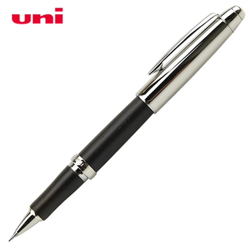 Uni M5-5015 mechanical pencil 0.5mm oak + electroplated metal mechanical pencil writing supplies office